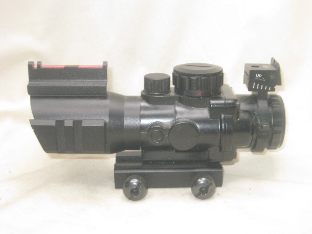 pre-owned sight scope fiber optic optical assist