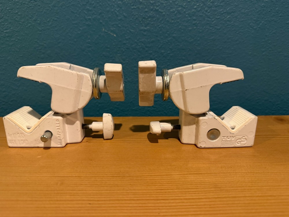 Manfrotto Art 035 Super Clamps Two White