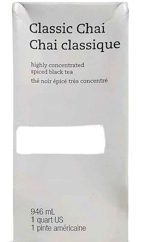 Chai Tea Latte Concentrate