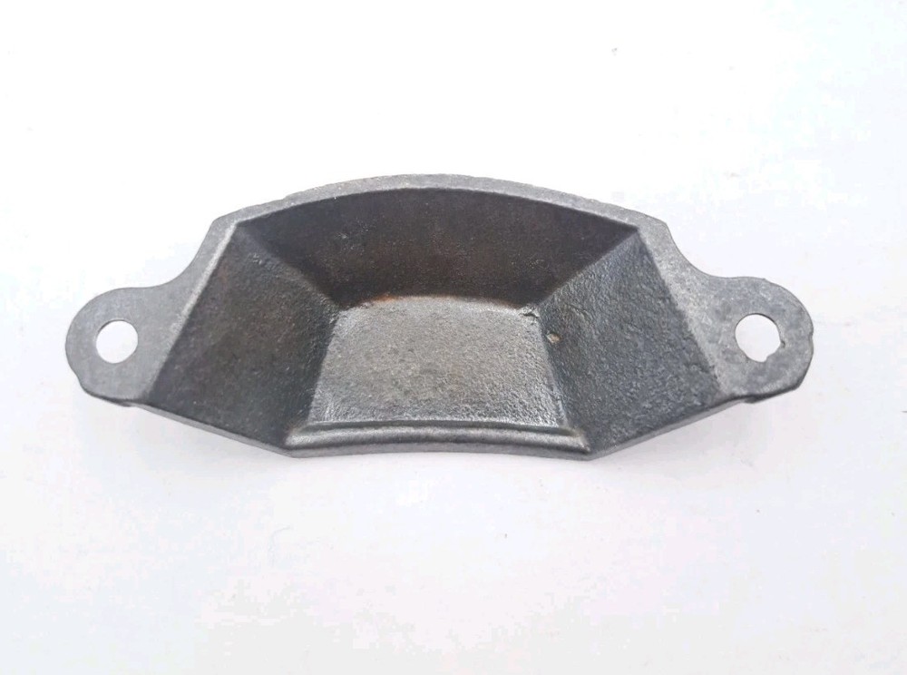 Antique Bin Pull Apothecary Drawer Pull Handle Old Vintage Cast Iron Hardware