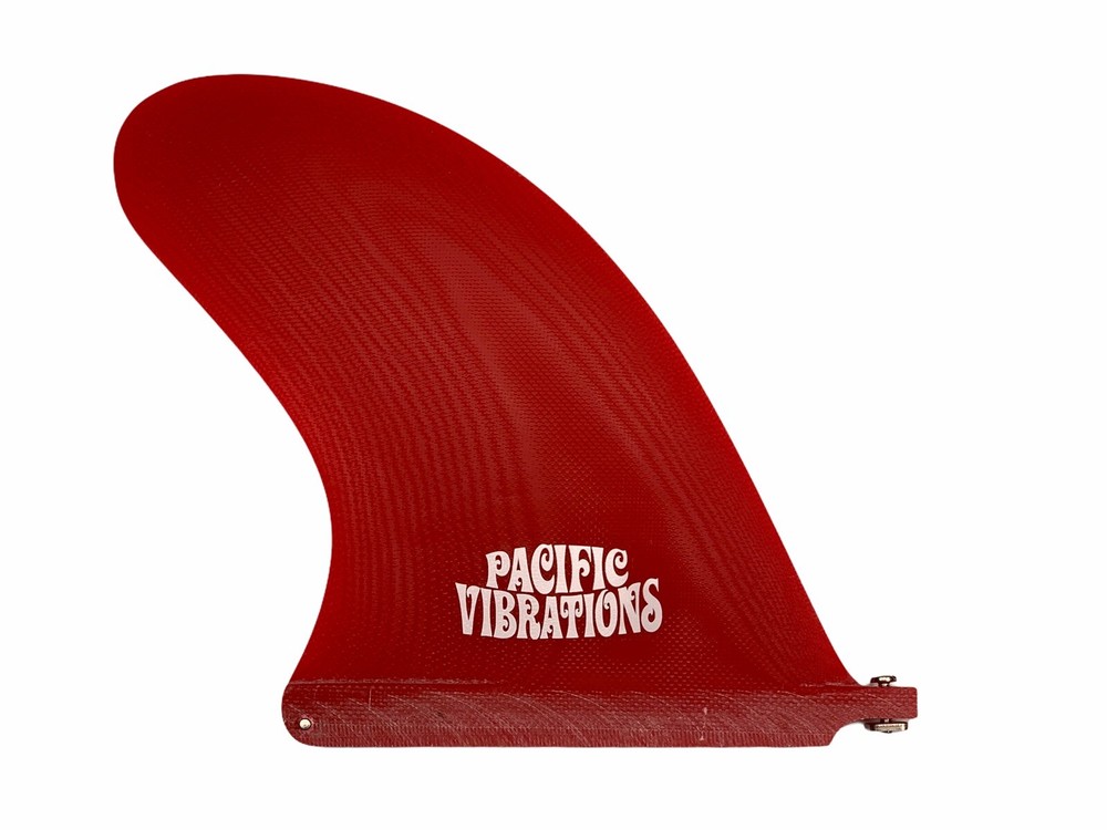 PACIFIC VIBRATIONS 9”  RED Fin surfboard longboard