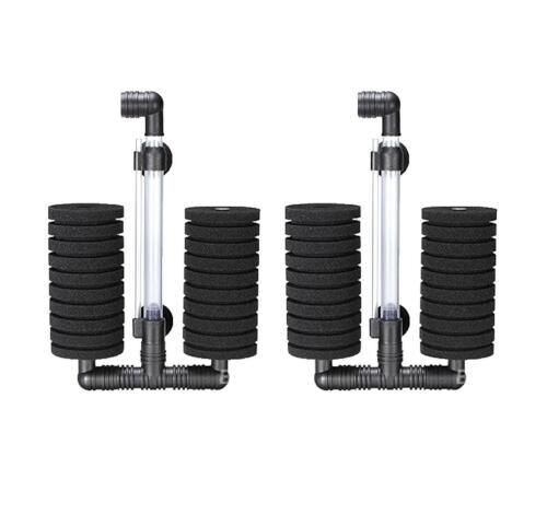 Large Double Head Bio-Sponge Filter 2set