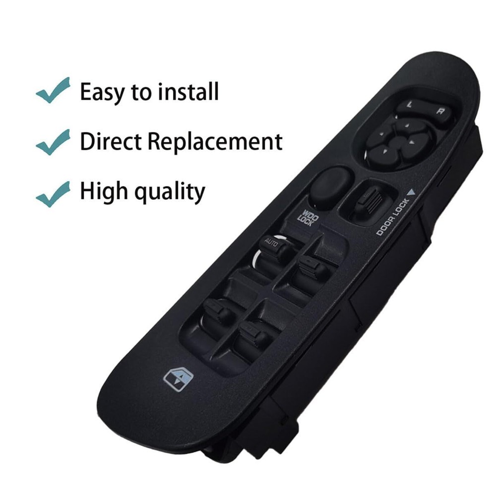 Master Window Switch Control+Black Panel for Dodge Ram/Dakota/Durango 2002-2009