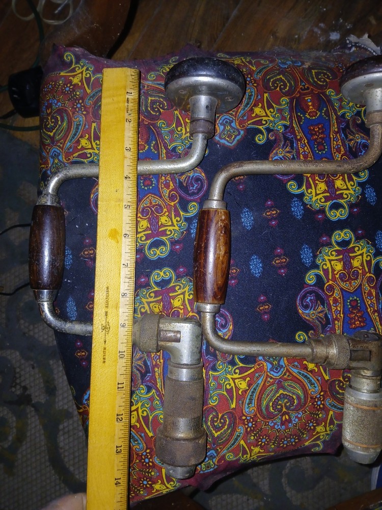 VINTAGE DRILL AUGERS STANLEY & SAMSON