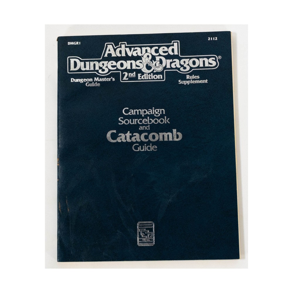 AD&D 2nd Ed Campaign Sourcebook and Catacomb Guide (2nd) VG