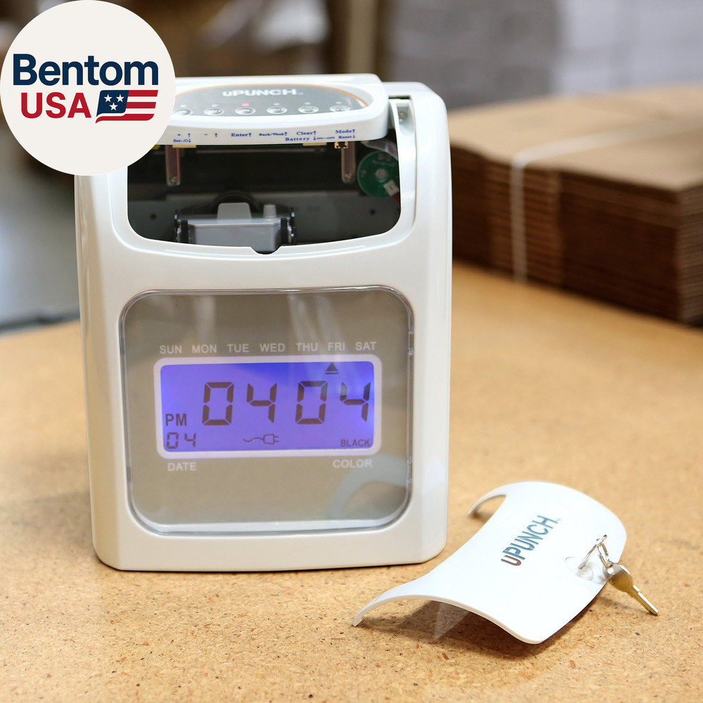 HN4500 Advanced Calculating Time Clock Bundle for Small Business: Complete Emplo