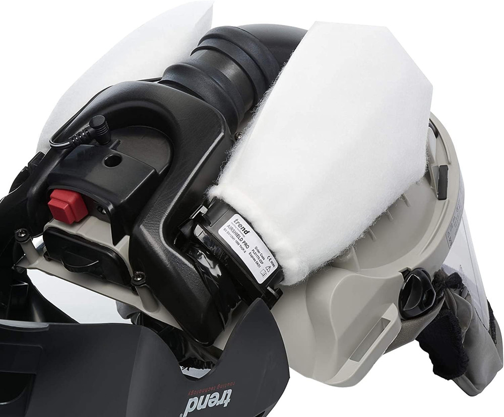 Airshield Pro Full Faceshield, Dust Protector, Battery Powered Air Circulating M