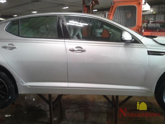 2012 Kia Optima Passenger Front Headrest Only Gray Cloth