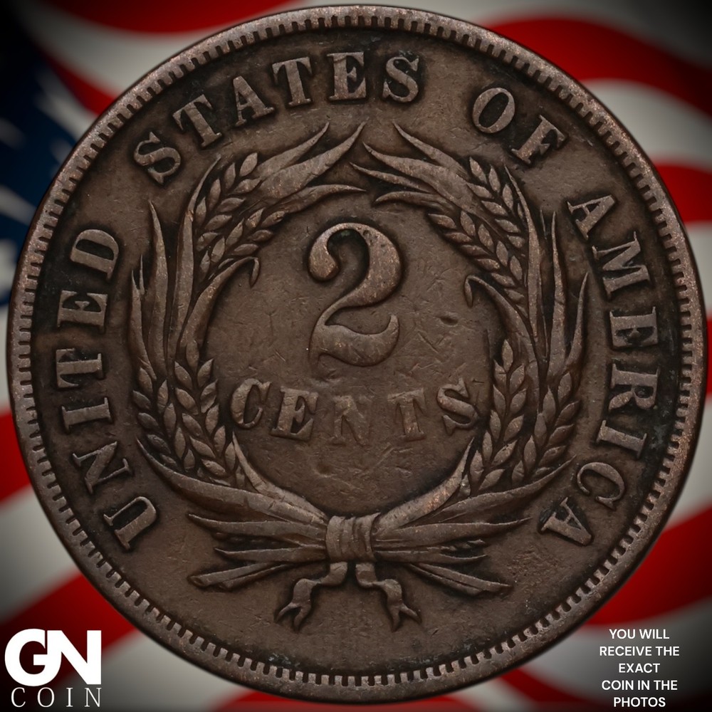 1865 2 Cent Piece A0612