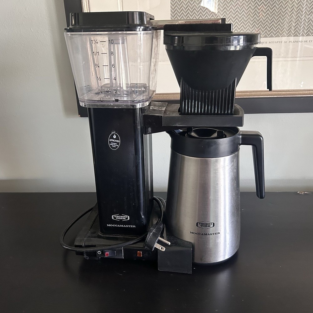 Technivorm Moccamaster KBGT Filter Coffee Machine Silver Thermal Carafe