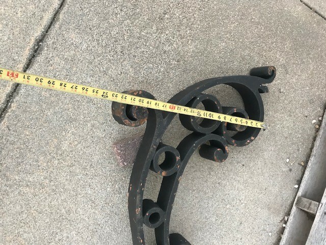Antique Architectural Salvage Cast Iron Decorative Corbels Victorian?