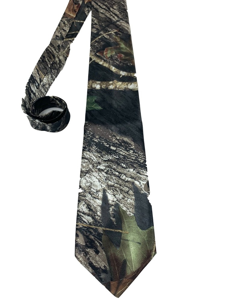 Mens Camo Wedding Tie, Mossy Oak