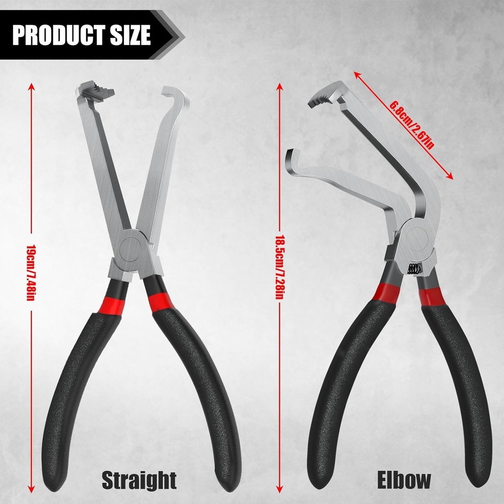 2PC Electrical Disconnect Pliers FUEL Line Tool