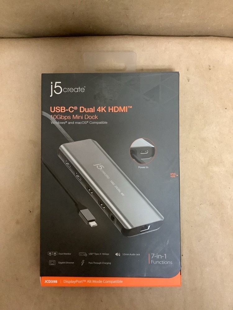 J5 CREATE USB-C DOCK IN BOX (G29012349)