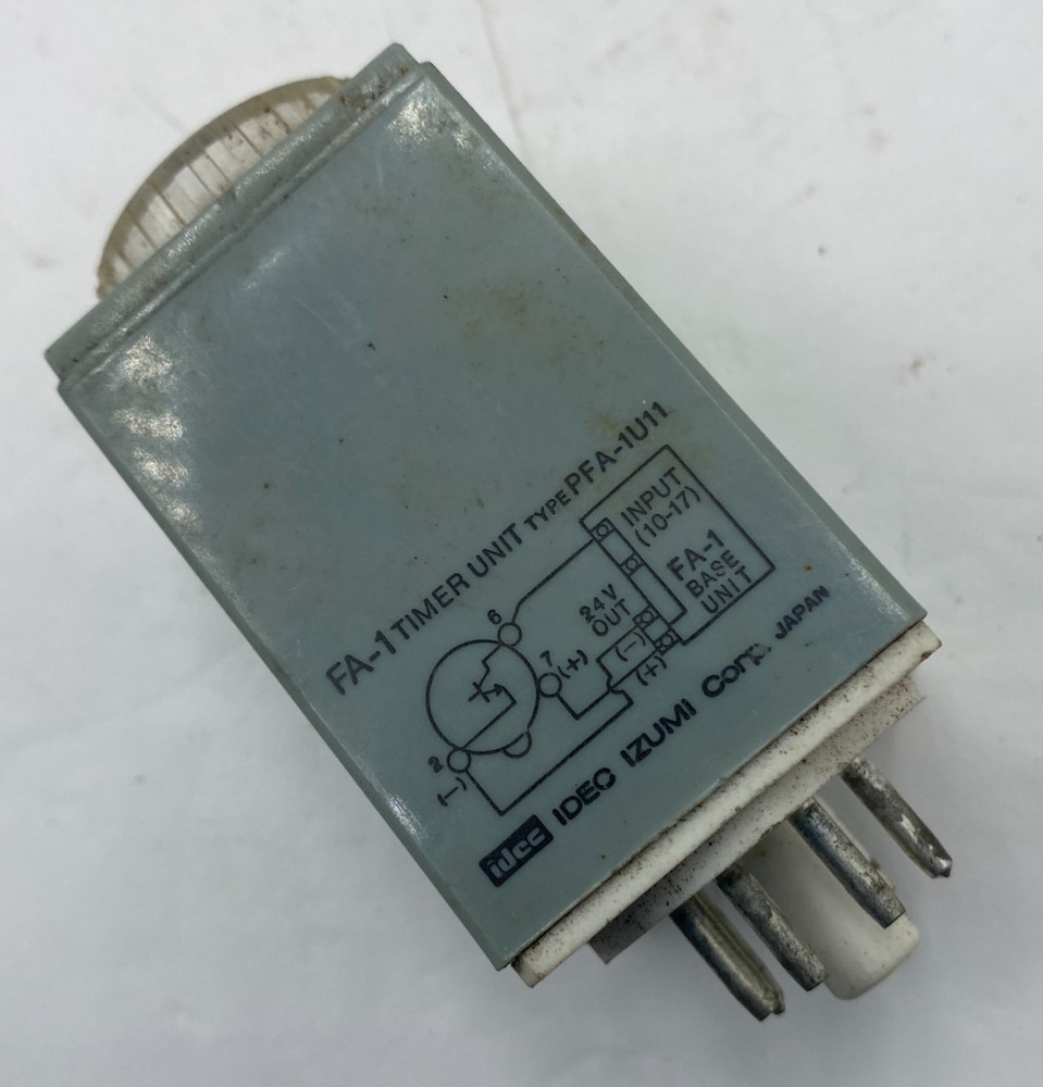IDEC 24V INPUT 10-17 FA-1 Timer Unit PFA-1U11