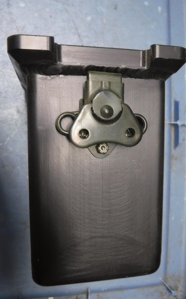 PLASTIC BATTERY BOX WITH LATCHES FREE SHIPPING