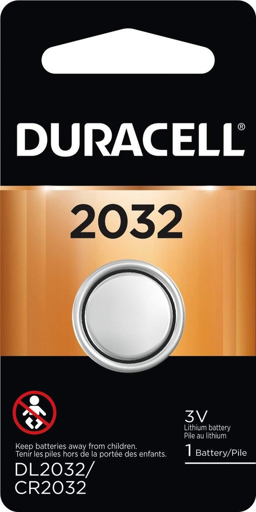Duracell 2032 Lithium Button Cell Battery 20 Pack