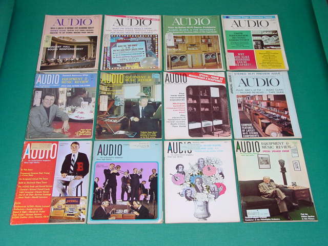 1967 Audio Magazines, Complete Year, 12 Issues