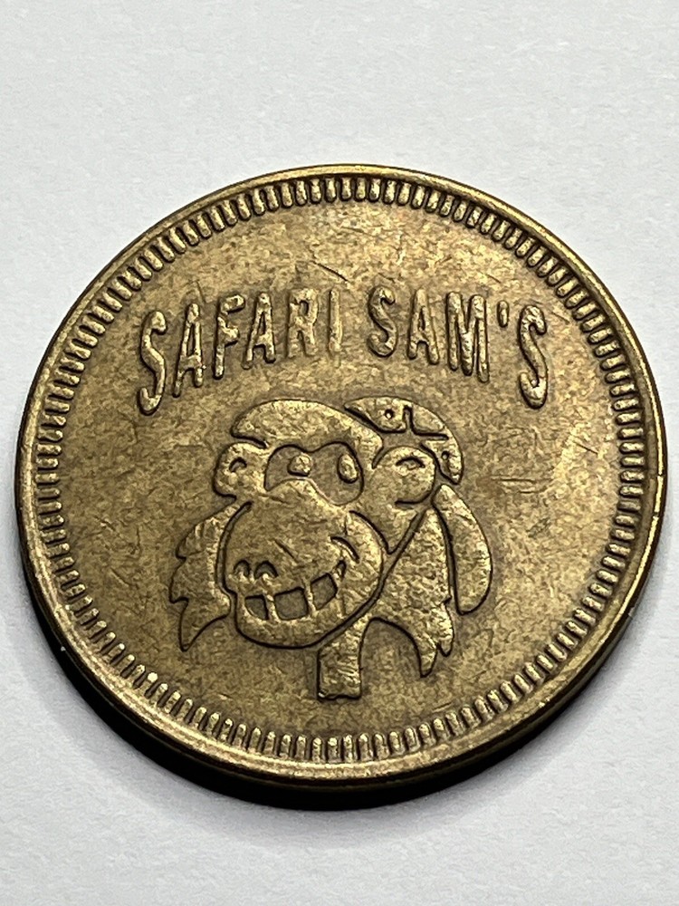 Older SAFARI SAM'S ARCADE TOKEN #rj1