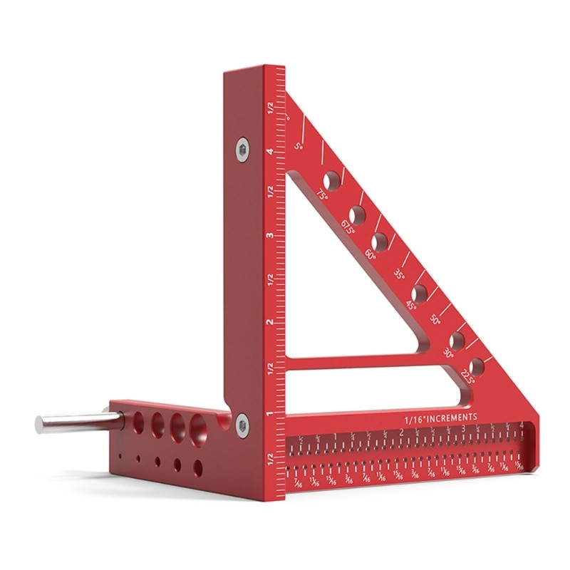 Triangular Carpentry Square for Enhances Flexibility and Efficiency in Workshops