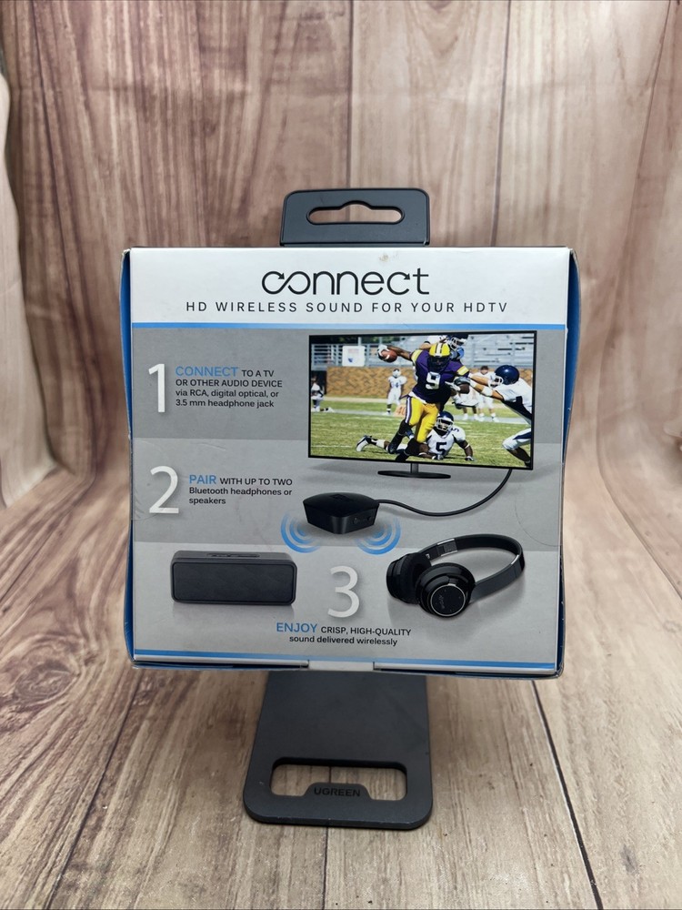 NEW! MEE Connect Universal Dual-Headphone Bluetooth Wireless Audio Transmitter
