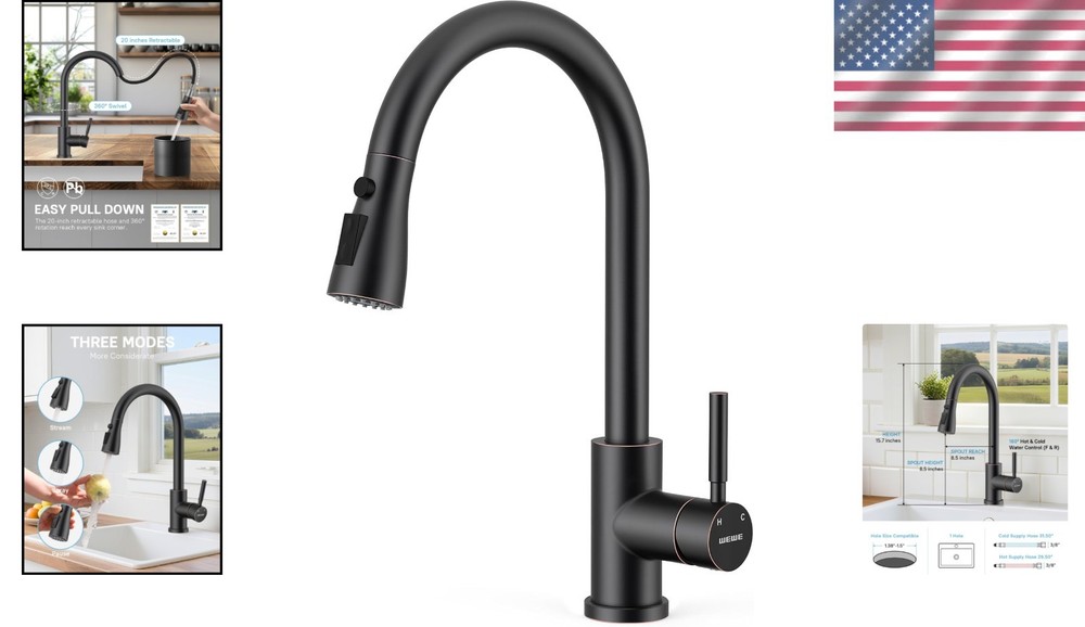 Multi-Function Oil Rubbed Bronze Sprayer