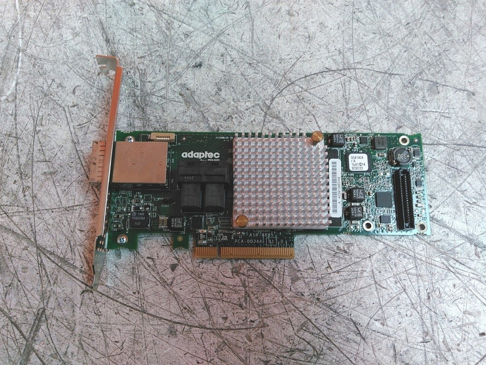 Adaptec ASR-8885 PCIe SAS 12Gbps RAID Controller Card
