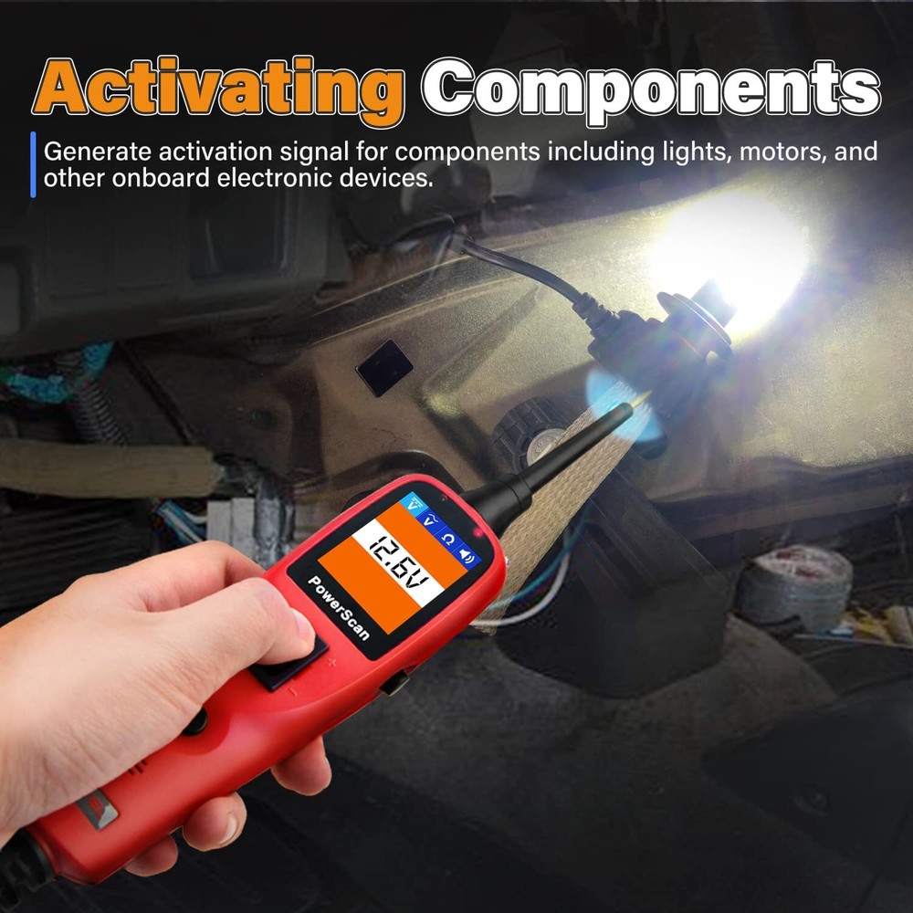 Autel PowerScan PS100 Electrical System Diagnostic Circuit Circuit Probe 12V 24V