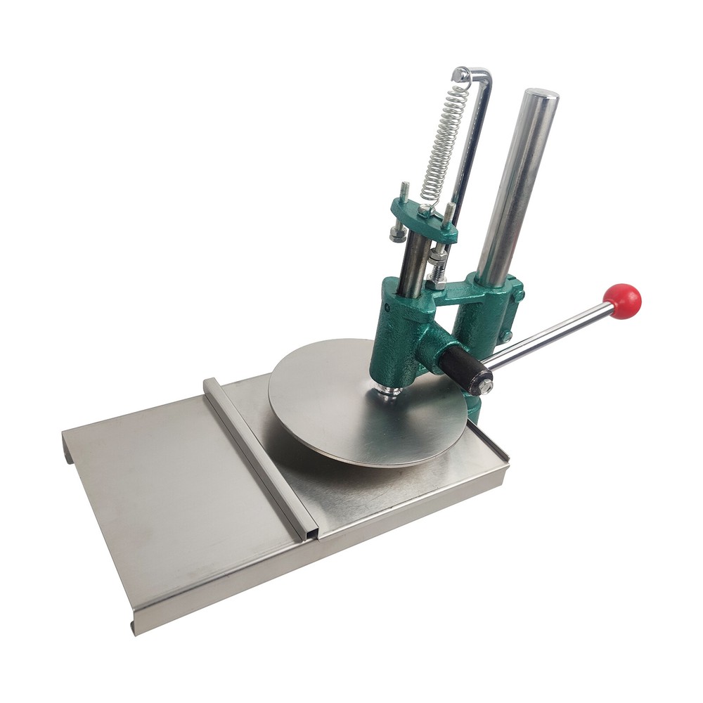 Home Manual Dough Rolling Machine 20cm Diameter Round Dough Maker