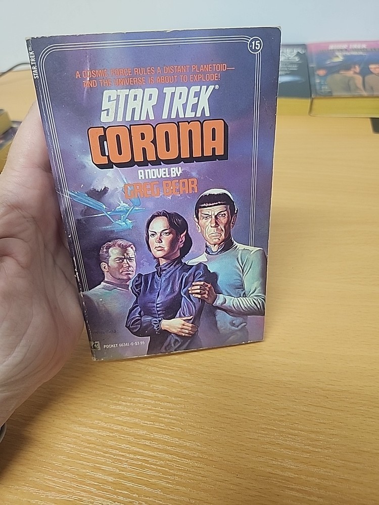 (7) Star Trek Various Books Corona, Final Reflection, Double Double, Etc