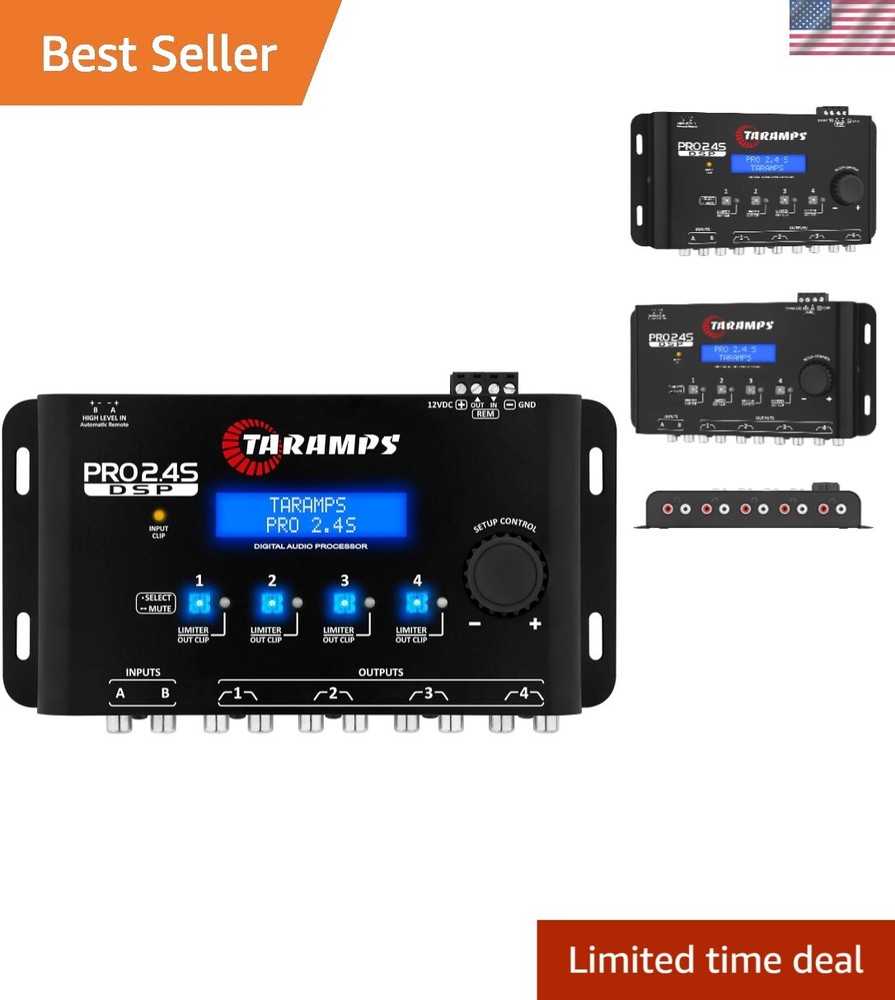 Battery Powered Digital Signal Processor - 15-Band Equalizer & Output Control