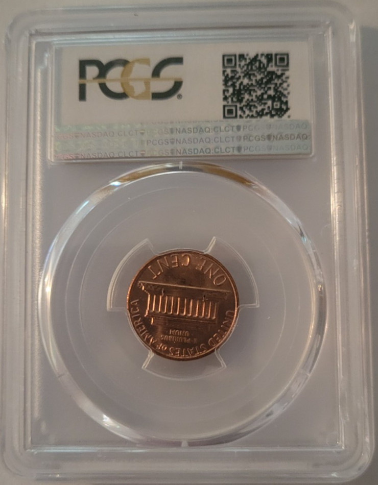 1982 PCGS MS66 RD Bronze Copper Large Date Lincoln Cent Penny