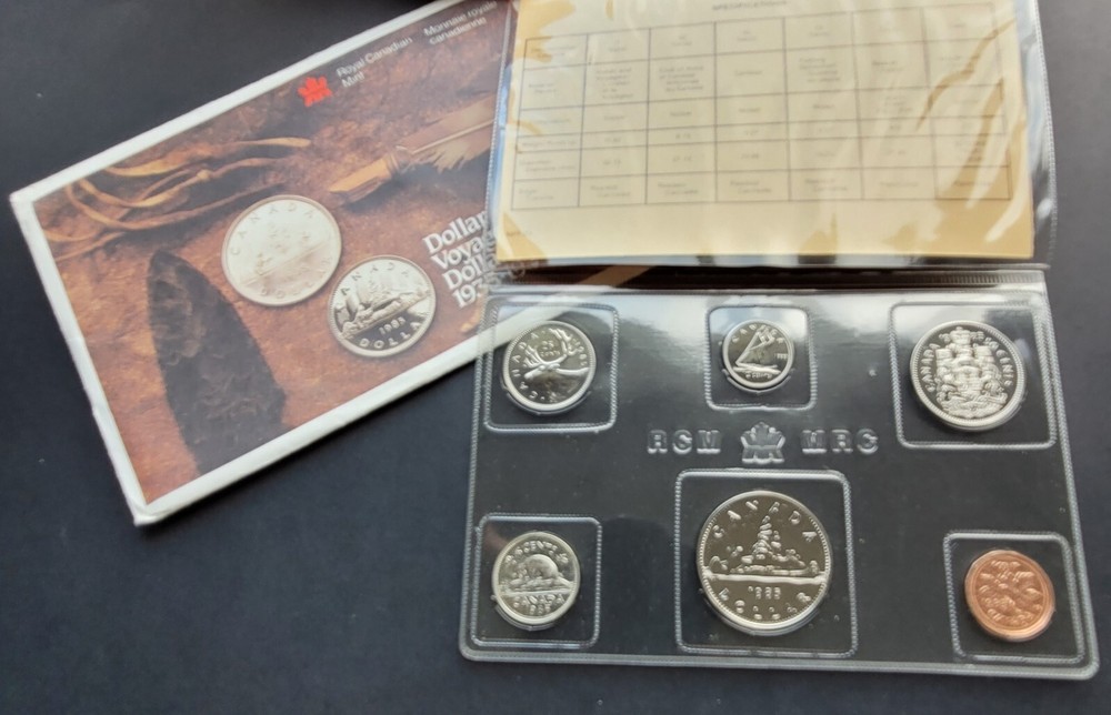 *** 1985 CANADA PROOF LIKE ROYAL MINT SET *** EXPERIMENTAL ***