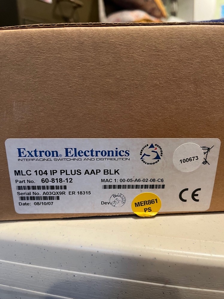 Extron MLC 104 IP Plus AAP BLK