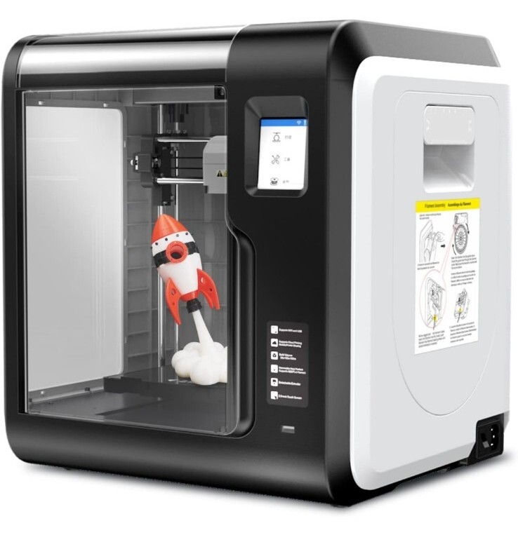 Flashforge Adventurer 3 3D Printer with Removable Nozzle - Black