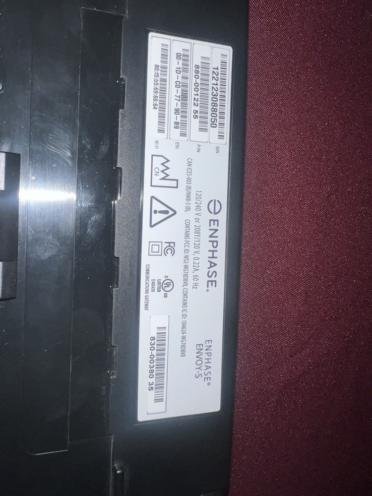 ENPHASE ENERGY COMMUNICATIONS GATEWAY