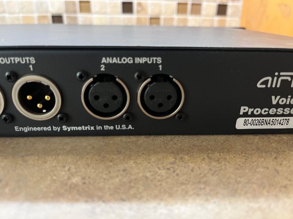 Airtools Symetrix 2X Mic Processor Dual Digital Voice Amplifier