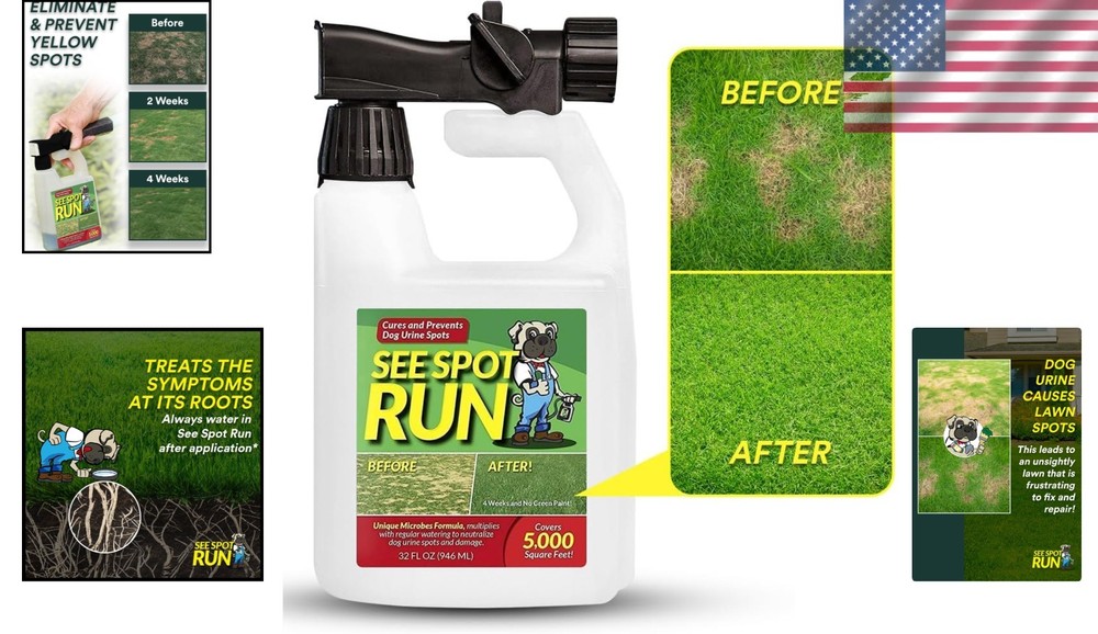 Lawn Protection Concentrate 32 oz - 5,000 Sq Ft Coverage
