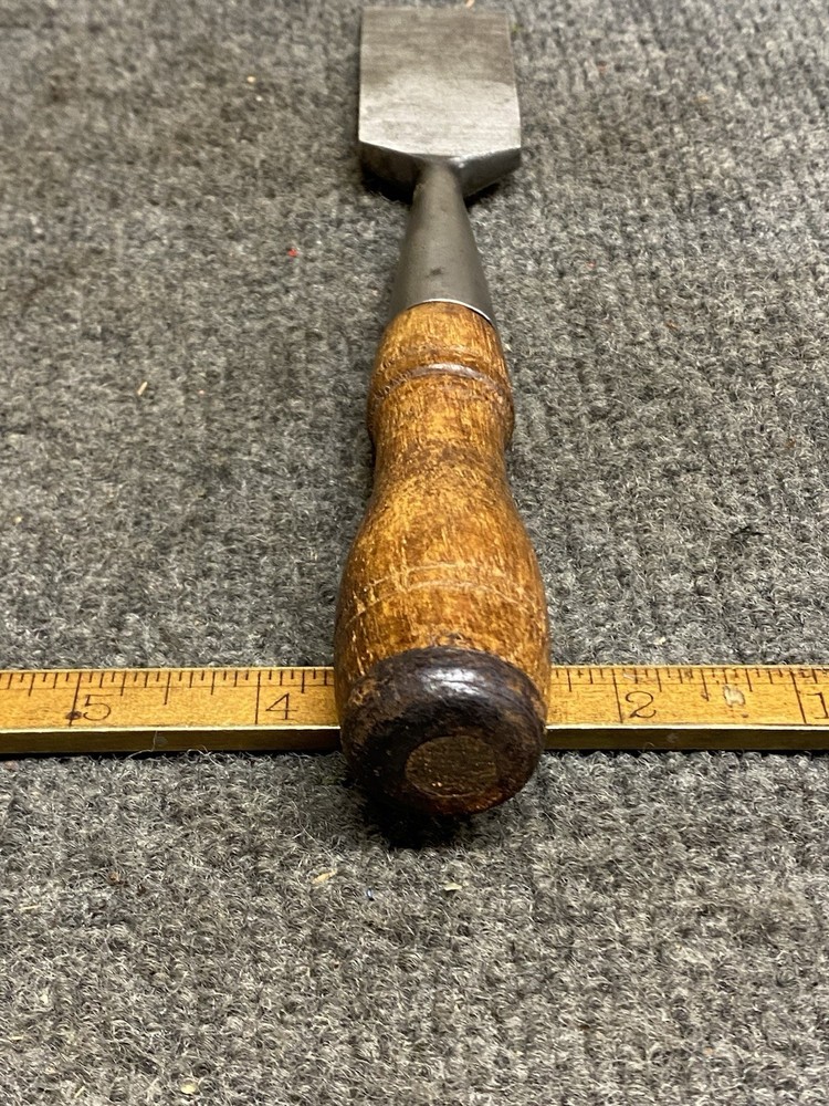 Vintage E C Simmons Keen Kutter 1-1/4” Chisel With Original Handle Work Ready