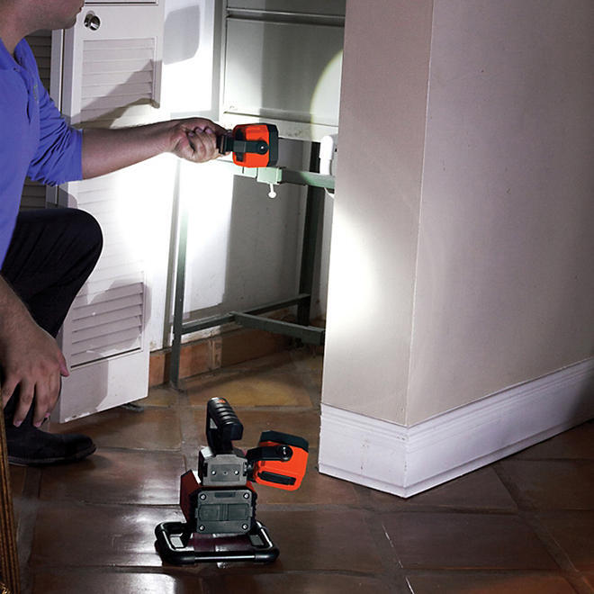 SIRIUS 2000 Lumens Rechargeable LED Worklight and Spotlight