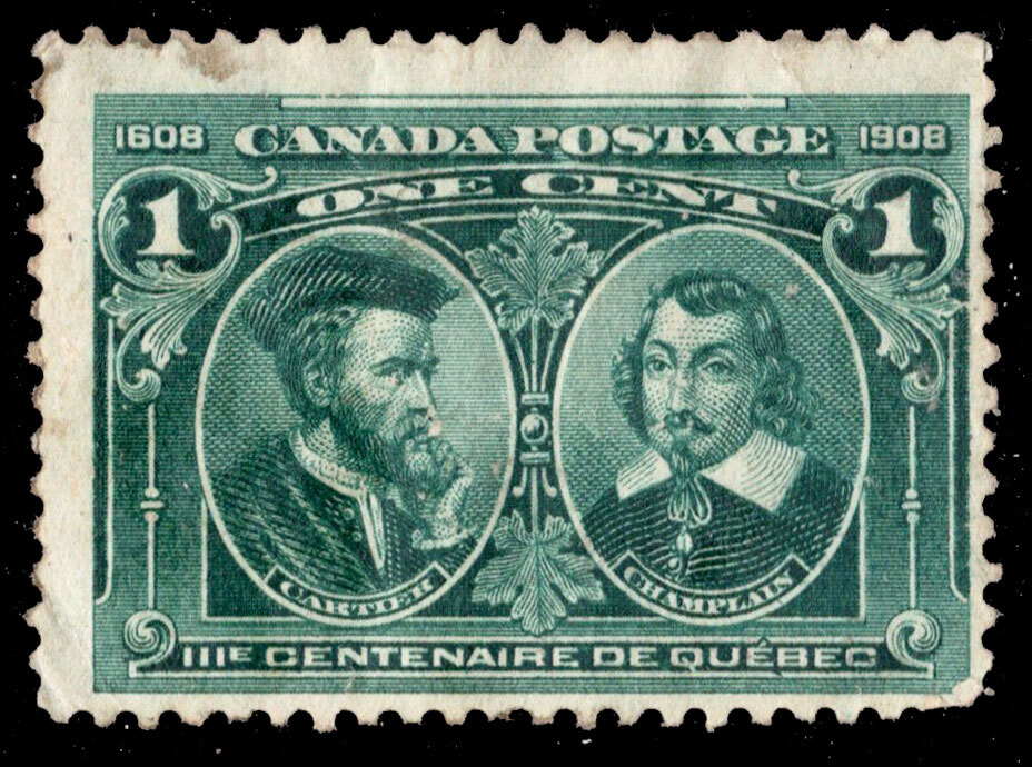 Canada Scott 97 Used with thin and disturbed gum.