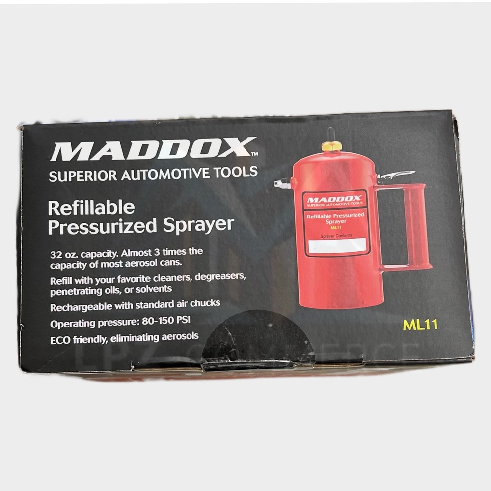 MADDOX 32 oz. Refillable Pressurized Sprayer