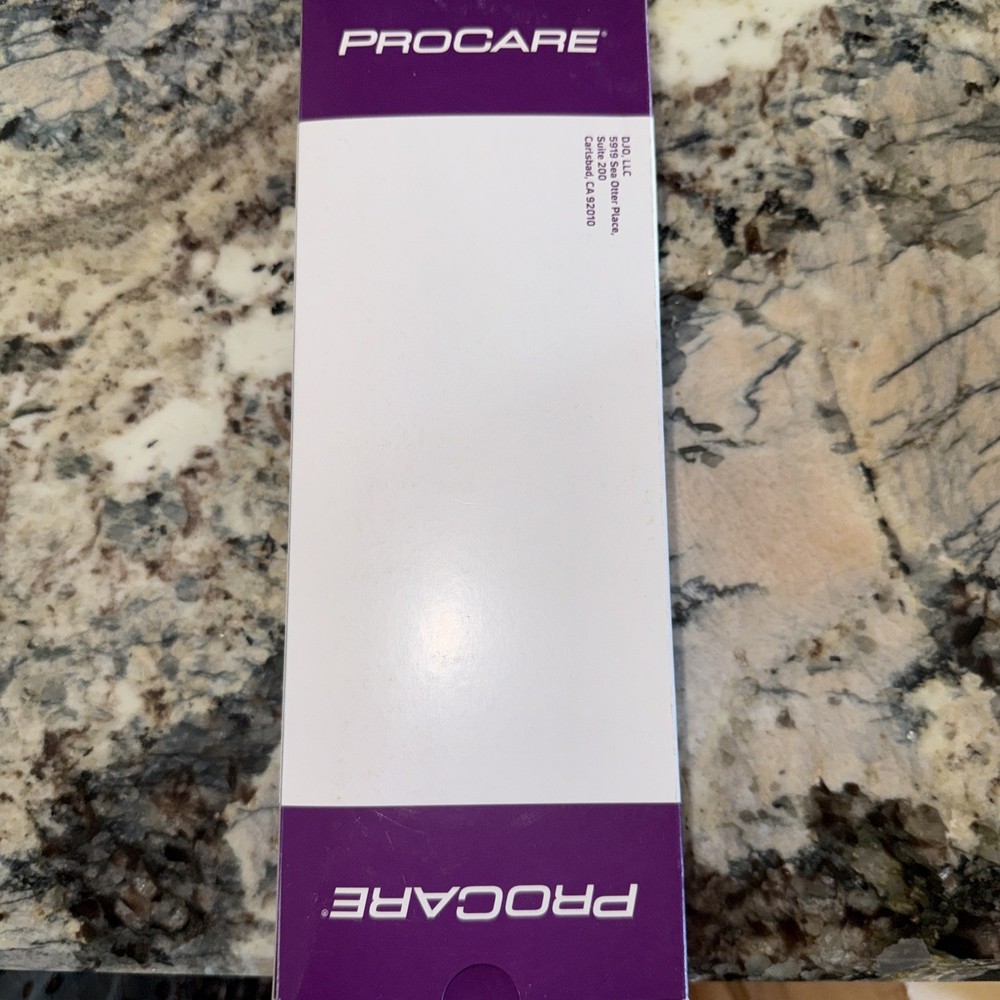 Procare Stabilizing Ankle Support Hook & Loop Closure Medium 79-81355 Black NIB
