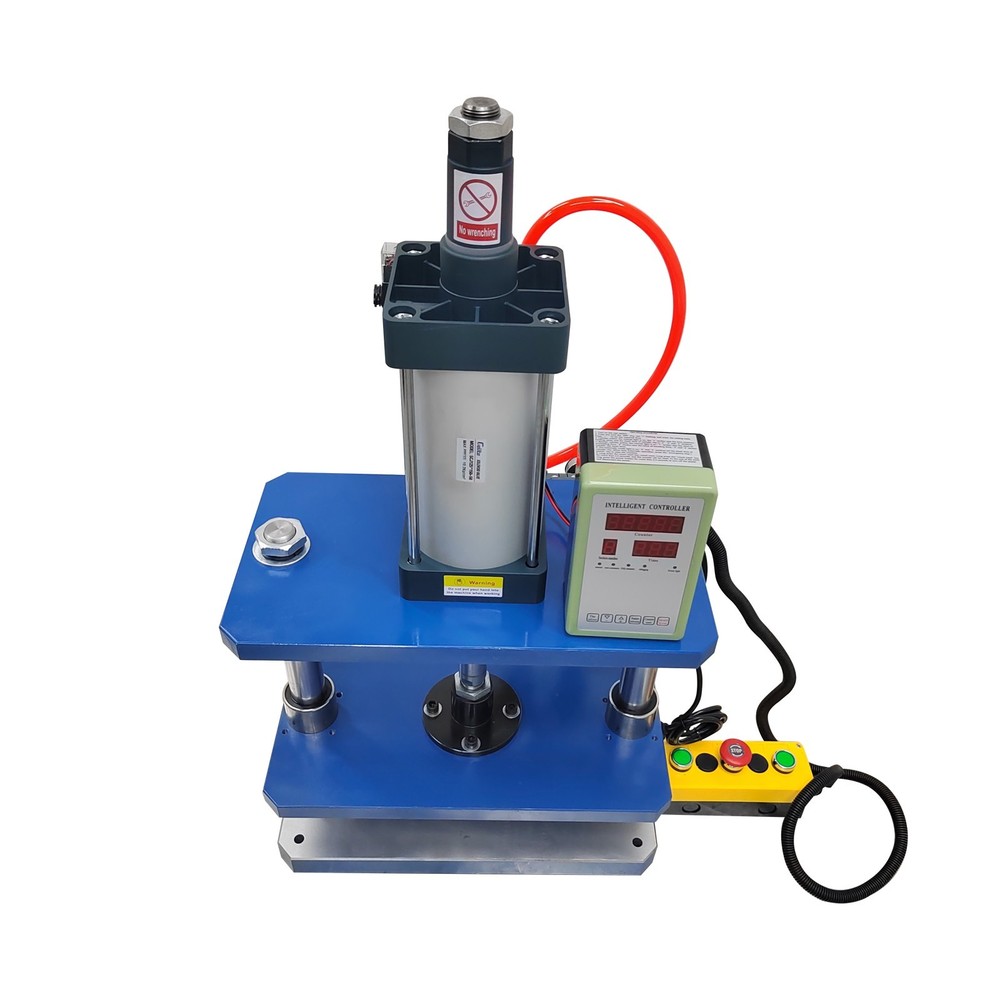 1763Lbs Pneumatic Punch Press Machine with Controller Dual Columns Three Boards