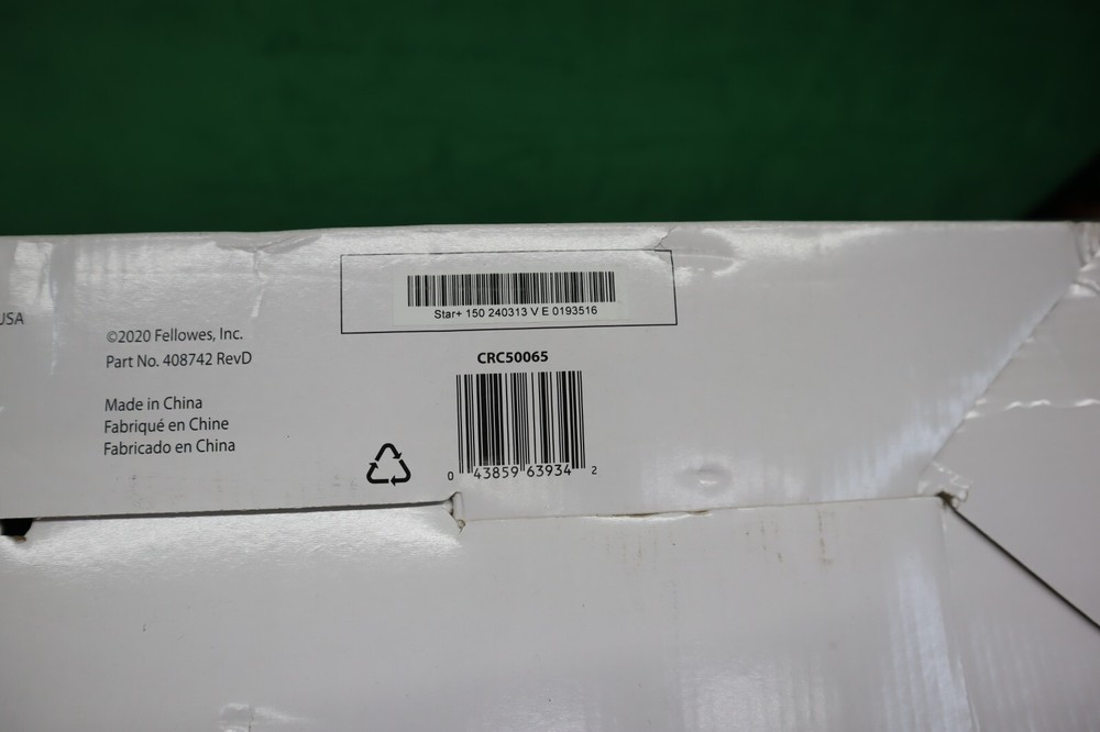 Fellowes 5006501 Binding Machine Star Comb - Gray