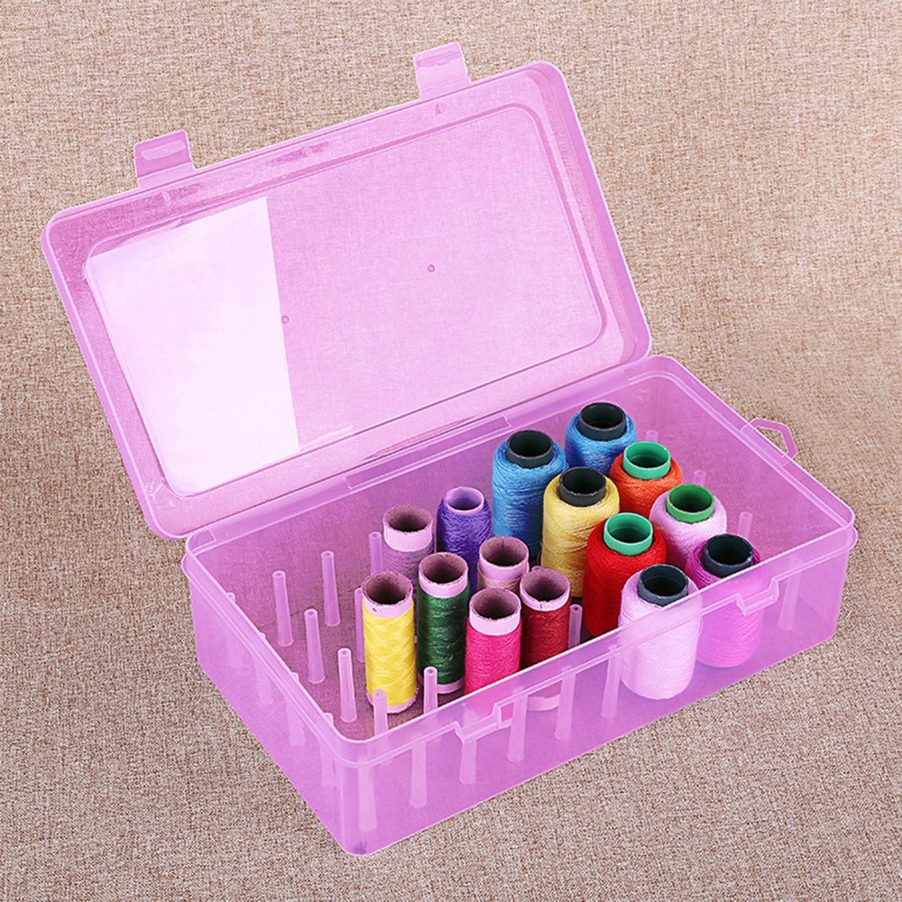 Sewing Thread Storage Box 42 Axis Spool Thread Rack for Sewing Bobbin Spools