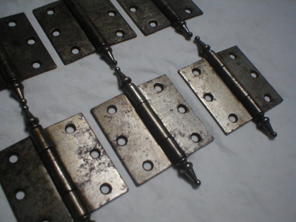 Antique Steeple Hinge Pair