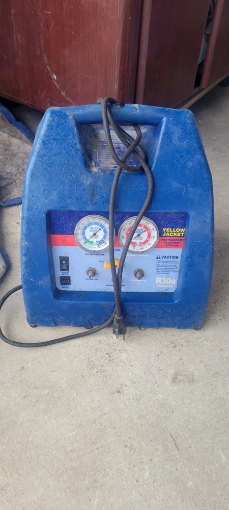 Yellow Jacket Refrigerant Recovery System