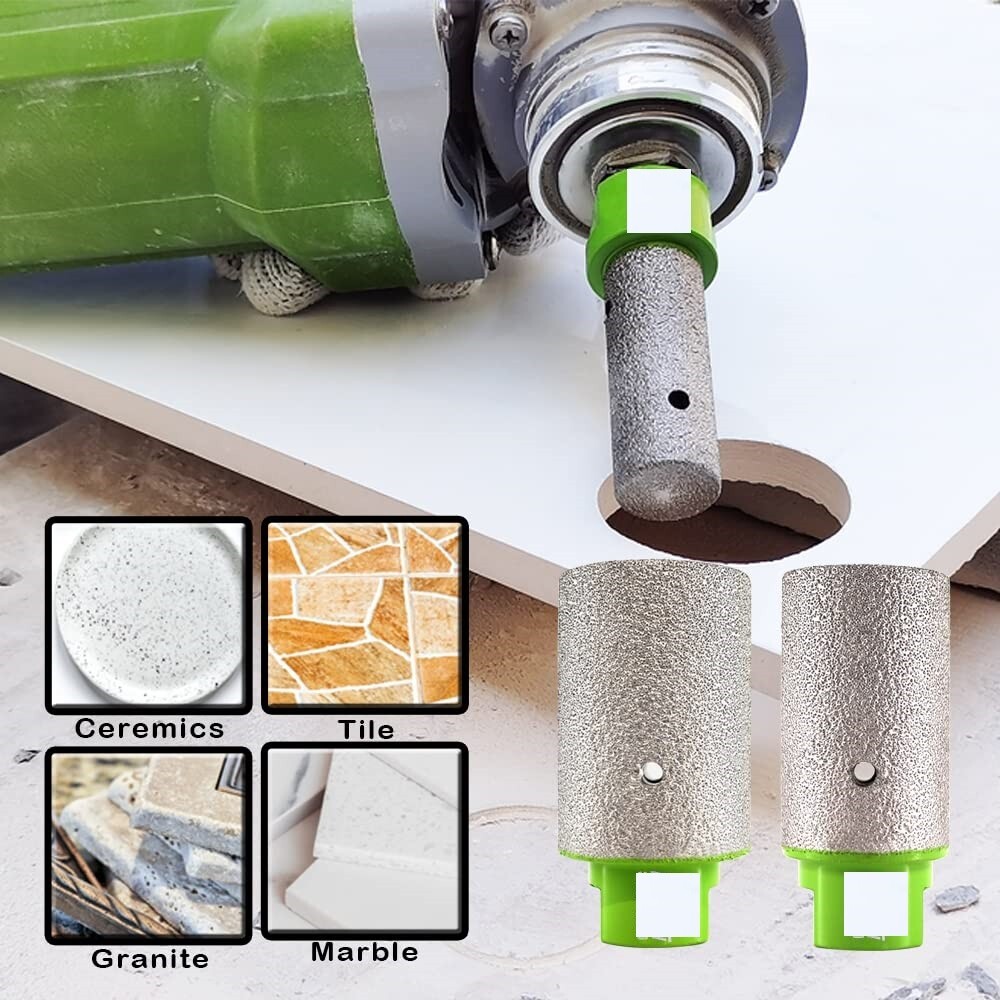 stone marble core bit grinding drum 3/4" 1" 1-3/8" 2" ceramic thin blade buffer