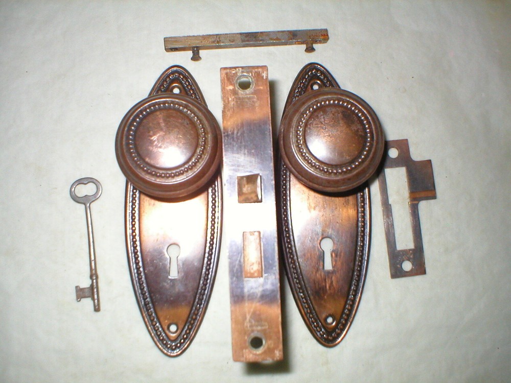 Antique Victorian Era Door Hardware